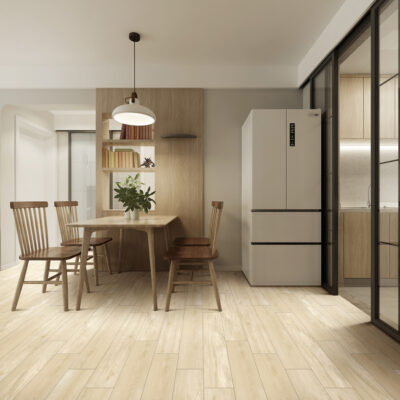 Gạch lát nền vân gỗ toàn thân Bắc Âu 1200X200 phòng khách mặt tiền cửa hàng gạch giả vân gỗ chống trơn trượt