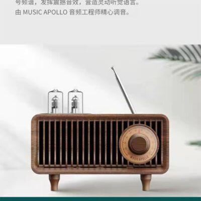 Mới Retro Loa Bluetooth Sáng Tạo Đài Phát Thanh Có Thể Điều Chỉnh Loa Bluetooth Loa Siêu Trầm Quà Tặng Sáng Tạo Âm Thanh Nhỏ