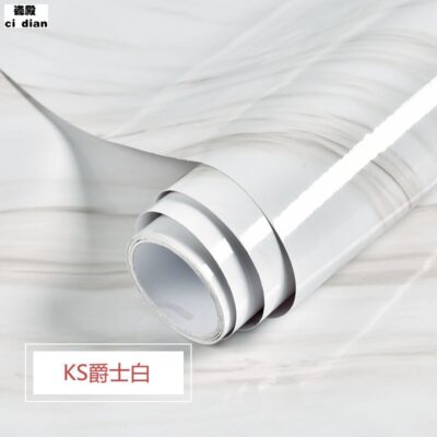 Mặt Bếp Màng Bảo Vệ Dày Chống Dầu PVC Miếng Dán Tự Dính Chịu Nhiệt Độ Cao Bếp Giả Đá Cẩm Thạch Giấy Dán Tường