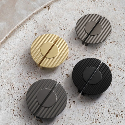 Hiện đại tối giản đẹp sang trọng ngăn kéo 1 lỗ tay cầm hình bán nguyệt hợp kim kẽm tủ giày tủ rượu tủ tủ quần áo tay nắm cửa