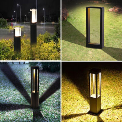 Đèn LED Bãi Cỏ Ngoài Trời Chống Nước Biệt Thự Chiếu Sáng Bãi Cỏ Cảnh Quan Sân Vườn Chiếu Sáng Sân Vườn Chèn Ánh Sáng Mặt Đất Sân Vườn