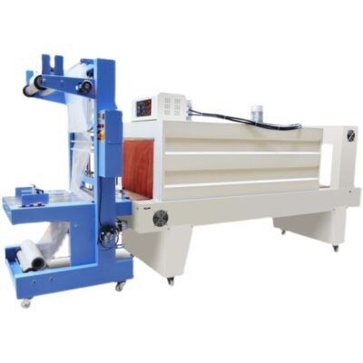 Máy đóng gói dạng tay tự động nước thủy tinh Nước khoáng chai bia lon màng co