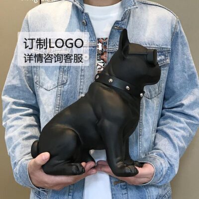 Bulldog Loa Siêu Trầm Fadou Toàn Thân Chó Âm Thanh Trang Trí Ô Tô Đầu Chó Loa Bluetooth Bạn Trai Quà Tặng Sinh Nhật