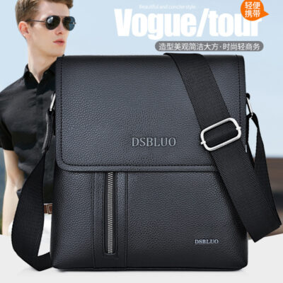 Có thể làm túi xách nam Túi đeo vai nam công sở mới Cặp tài liệu nam sức chứa lớn