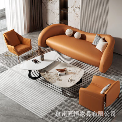 Ghế sofa da sang trọng nhẹ thiết kế sofa đôi ghế văn phòng khách sạn tiếp tân sofa nhỏ lưới nhà màu đỏ sofa vải