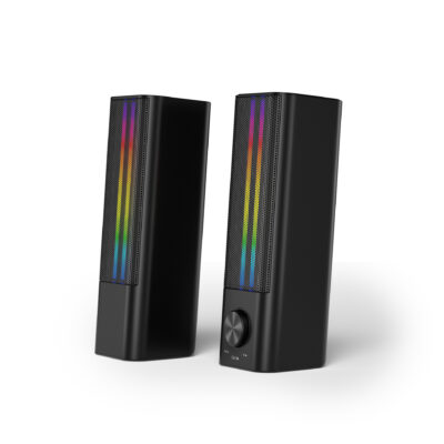 Tư Nhân Mới Mẫu Âm Thanh Máy Tính Soundbar Ke Mengchen Đèn Bán Thanh Dài Loa Home 2.0 Âm Thanh Hấp Thụ Bạo Chúa