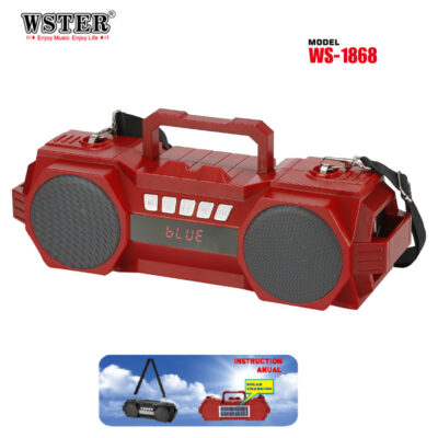 Mới Di Động Năng Lượng Mặt Trời Loa Bluetooth Ngoài Trời Âm Thanh Di Động Âm Lượng Lớn Loa Siêu Trầm Ngoại Thương Điểm WS18