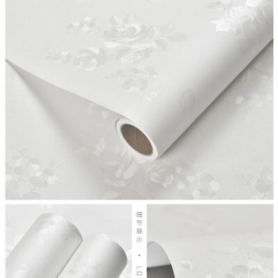 50 mét cuộn giấy dán tường tự dính chống thấm nước và chống ẩm ấm áp phòng ngủ phòng khách nền tường dán giấy dán tường đổi mới dán 60 chiều rộng