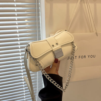 Túi đeo sát nách nữ 2023 mới thời trang hợp thời trang họa tiết chất lượng cao túi đeo vai phong cách nước ngoài giản dị phổ biến cho tất cả các trận đấu túi messenger