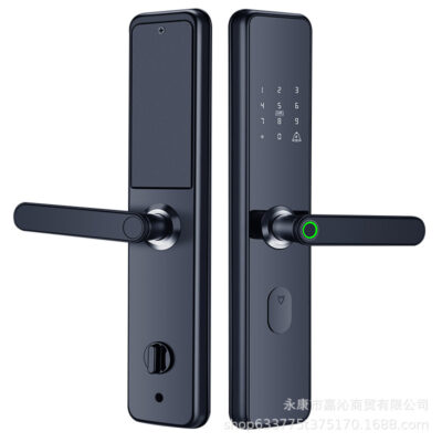 Khóa vân tay gia đình chống trộm cửa tổ hợp khóa khóa điện tử mở khóa vân tay tự động khóa cửa khóa thông minh bán buôn