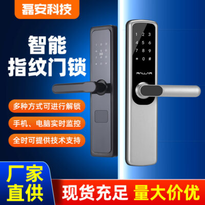Bán Buôn Khóa Vân Tay Hộ Gia Đình Thông Minh Bluetooth Điện Tử Kết Hợp Khóa IC Khách Sạn Căn Hộ Khóa Cửa Điện Tử Khóa Cửa Thông Minh