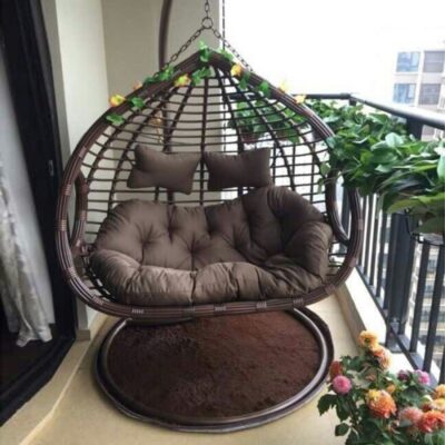 Giỏ treo ghế ghế mây đạp đôi đơn treo ghế người lớn trong nhà đu ngoài trời tổ chim nôi võng miễn phí vận chuyển