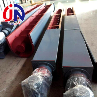 Băng tải trục vít không trục loại WLS Bộ cấp liệu lót hình chữ U Bộ cấp liệu trục vít bằng thép không gỉ xi măng Jiaolong