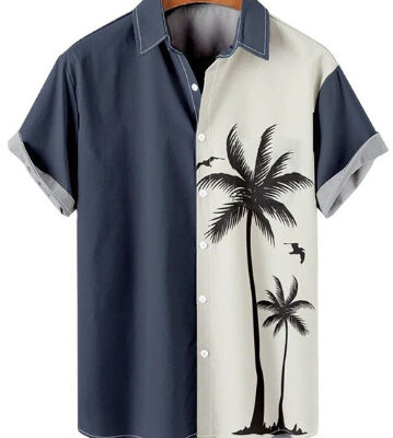 Thời trang 3D giải trí mùa hè độc lập bán chạy áo sơ mi Hawaii nam kỳ nghỉ bên bờ biển các nhà sản xuất xuất khẩu
