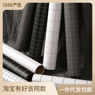 Ấm PVC chống ẩm lưới dày giấy dán tường tự dính sinh viên đại học ký túc xá nam nữ dán tường giấy dán tường phòng ngủ trang trí nhà