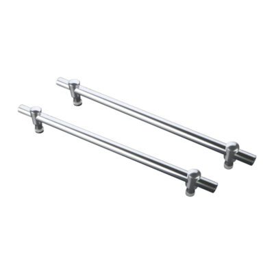 Bán buôn tắm phụ kiện phòng kính tay nắm cửa dày inox phòng tắm cửa trượt tay nắm cửa có thể điều chỉnh lỗ