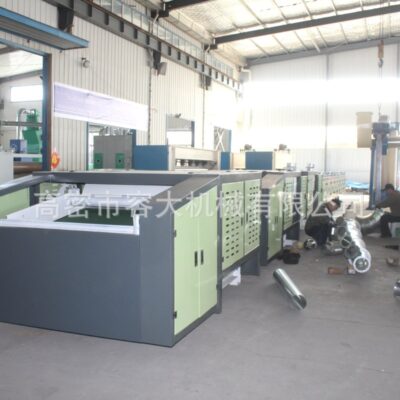 Bảo vệ môi trường thiết bị máy móc dệt may mở và làm sạch máy tất cả trong một máy ra hoa dây chuyền sản xuất máy làm sạch bom mở bông