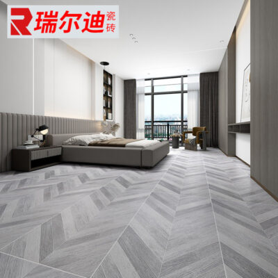 Xương Cá Xương Cá Gạch Vân Gỗ Bắc Âu Gạch Vân Gỗ Giả Gỗ Chắc Chắn Lát Sàn Biệt Thự Gạch Lát Sàn Phòng Khách 600*1200