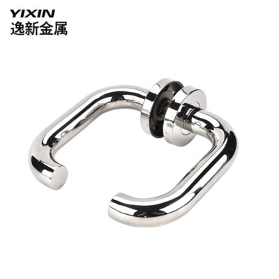 Cửa Gỗ Đôi Tay Cầm Cong Tay Nắm Cửa Inox 304 Gương Kính Đánh Bóng Cửa Tay Nắm Cửa Inox Bán Buôn