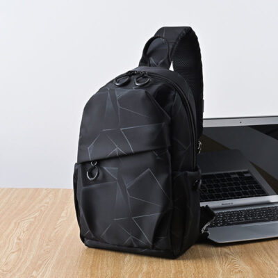 Túi đeo ngực thông thường cho nam xu hướng Nhật Bản túi đeo vai cao cấp nữ thời trang Hàn Quốc phù hợp với túi đeo ngực thể thao Túi Messenger