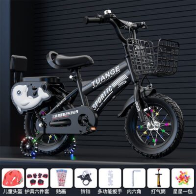 Xe đạp trẻ em 3-4-5-6-7-9 tuổi xe đạp bé trai bé gái 14/12/16/18 inch xe đạp trẻ em