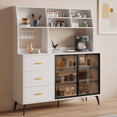 Tủ cao tủ búp phê tích hợp dựa vào tường tủ rượu gia đình tối giản hiện đại phòng khách tủ đựng đồ tủ bếp gia đình tủ chè