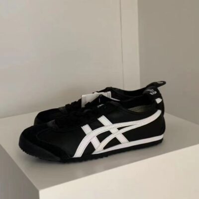 Mới Tiger Onitsuka Tiger giày trượt nữ Phủ Điền nguyên chất da bò nguyên bản thoáng khí giản dị cổ điển giày thường
