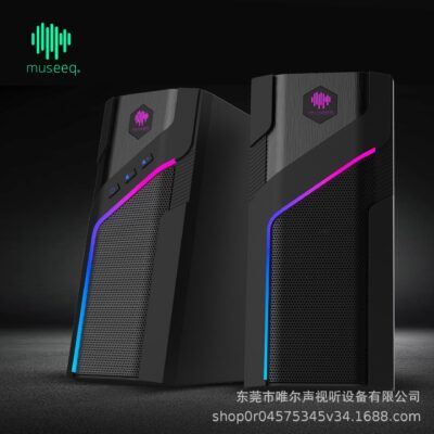 Máy Tính Để Bàn Mới Loa Máy Tính Máy Tính Xách Tay Nhỏ Âm Thanh Bluetooth Âm Thanh Đa Phương Tiện Loa Siêu Trầm Cặp Hộp