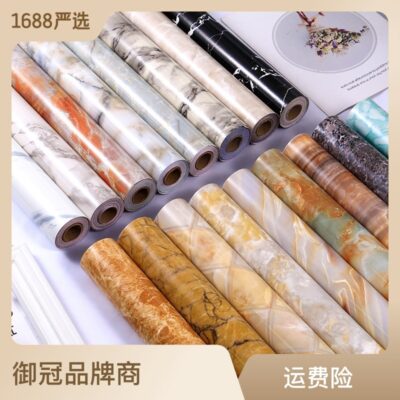 Đá Cẩm Thạch Giấy Dán Tường Tự Dán Nhựa PVC Chống Thấm Nước Để Bàn Nhà Bếp Chống Dầu Miếng Dán Đồ Nội Thất Đổi Mới Miếng Dán