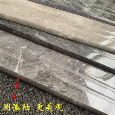 Toàn thân Phật Sơn bậc thang gạch bước gạch lát nền chống trượt bước chịu mài mòn hồ quang mạ vàng tráng men bước gạch