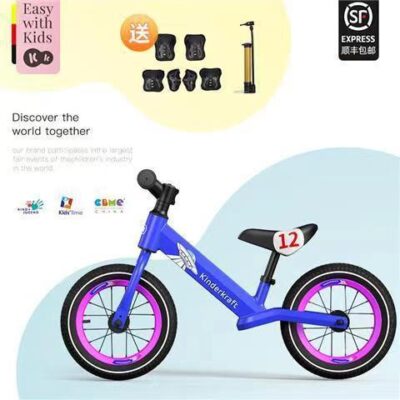 Xe thăng bằng KK chính hãng Đức trẻ em không bàn đạp baby yo gliding scooter trẻ tập đi 1-3-6 tuổi