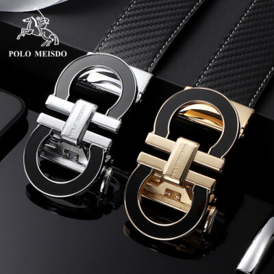 Chính hãng Anh Paul thắt lưng da nam khóa tự động cao cấp nam công sở thời trang lớp đầu tiên thắt lưng da bò bán buôn