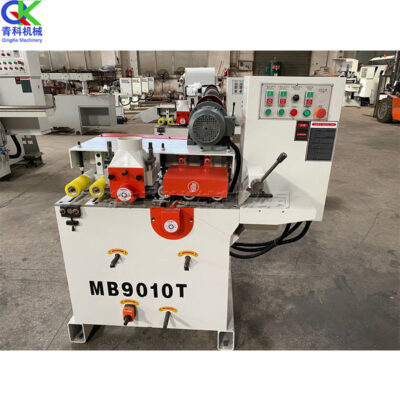 Máy cho ăn tự động tốc độ cao thanh tròn nhỏ thiết bị cắt thanh gỗ tròn cán pin máy mài tay vịn cầu thang