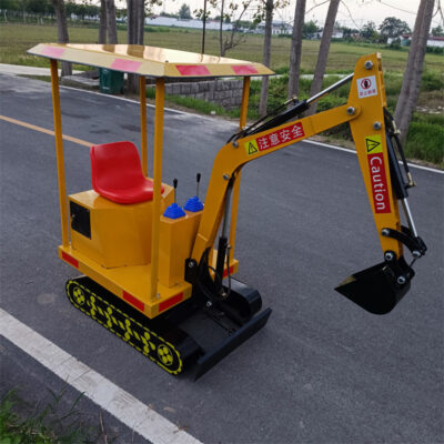 Sân chơi ngoài trời dành cho trẻ em máy đào cát xoay điện công viên giải trí máy xúc dành cho trẻ em