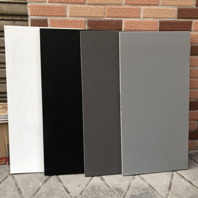 Bán buôn gạch đồng màu 300X600MM toàn màu đen xám đậm xám nhạt trắng tinh khiết mờ gạch xi măng toàn sứ tường gạch cổ