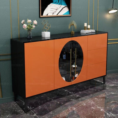 đẹp sang trọng phiến đá tủ búp phê tối giản hiện đại tích hợp tủ khóa tường phòng khách thay đồ tủ bếp tủ để đồ