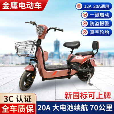 Tiêu chuẩn quốc gia mới Golden Eagle xe đạp điện xe máy điện nhỏ đạp đôi xe pin lithium vận chuyển hai bánh xe điện
