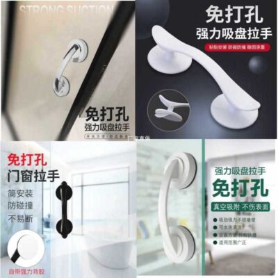 Bán buôn tay nắm cửa không đục lỗ tay nắm cửa kính cửa trượt cửa sổ ngăn kéo tay nắm cửa kéo cửa tủ tay nắm cửa không cần đinh
