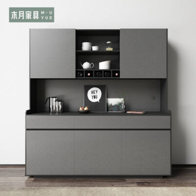 Gỗ mặt trăng tủ búp phê nhà tủ ăn tủ bếp thay đồ Bắc Âu phòng khách tủ chè tủ rượu thay đồ