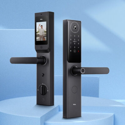 TCL Cuộc Gọi Video Màn Hình Lớn Mắt Mèo AI Thay Đổi Giọng Nói Chống Mắt Mèo Khóa Thông Minh S10P Obsidian Đen S10P Hộ Gia Đình Rượu