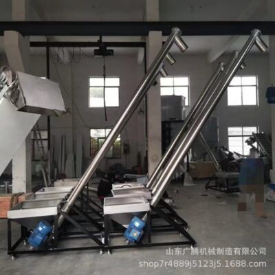 Palăng vít thực phẩm đường muối thép không gỉ máy khoan trung chuyển Thiết bị cẩu cơ khí Guangteng