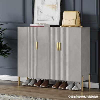Tủ giày sang trọng nhẹ tủ hiên nhà lối vào đơn giản hiện đại mới 2021 tủ vách ngăn cửa ra vào