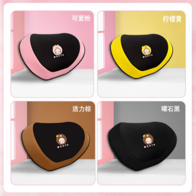 Thái khỉ nhớ bông gối tựa đầu ô tô eo còn lại hoạt hình dễ thương cho nữ gối ô tô eo đơn còn lại trang trí tựa đầu thoải mái