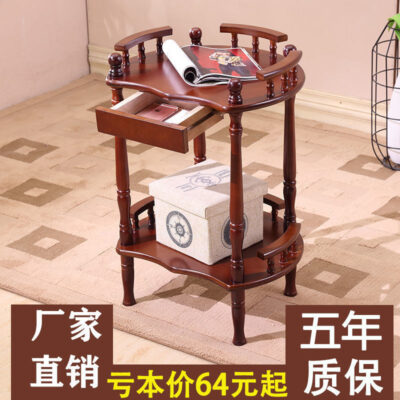 Vòng Châu Âu Di Động Nhỏ Bàn Trà Sofa Bên Bàn Trà Bàn Mạt Chược Bên Trà Giá Mini Bàn Nhỏ