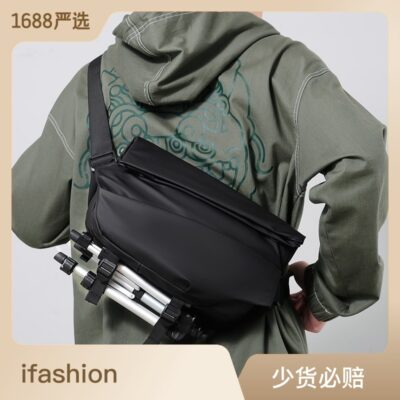 Thương hiệu hợp thời trang Túi đeo ngực nam Chức năng Messenger Túi đeo vai Túi đưa thư nam Túi đeo vai nam vải Oxford Túi đeo vai nam Túi đeo vai nam