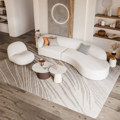 2022 công nghệ mới giặt không cần sofa vải bàn cà phê kết hợp căn hộ nhỏ phòng khách văn phòng khu vực nghỉ ngơi thẩm mỹ viện khách sạn