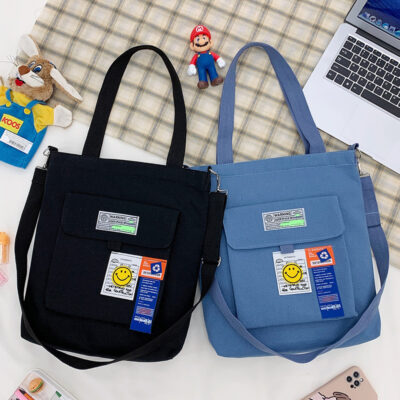 Hàn Quốc Ins Canvas Túi Văn Học Nhỏ Tươi Túi Nữ Bán Buôn Túi Đeo Vai Học Sinh Ulzzang