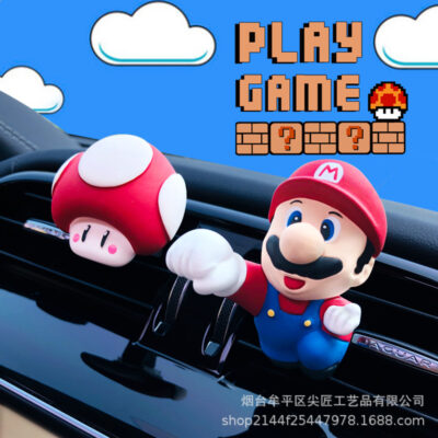 Các nhà sản xuất bán buôn nước hoa xe hơi hương liệu cung cấp nội thất xe hơi phim hoạt hình thoát khí dễ thương trang trí nội thất xe hơi máy khuếch tán hương thơm đá