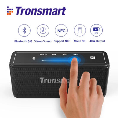 Loa Bluetooth không dây Tronsmart Mega Loa siêu trầm 3D Surround Stereo 40W Âm thanh gia đình nhỏ