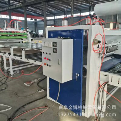 Máy thông gió ống composite veneer máy căn chỉnh cốc hút tự động phòng chống cháy và ống xả khói máy cán tấm thép màu veneer